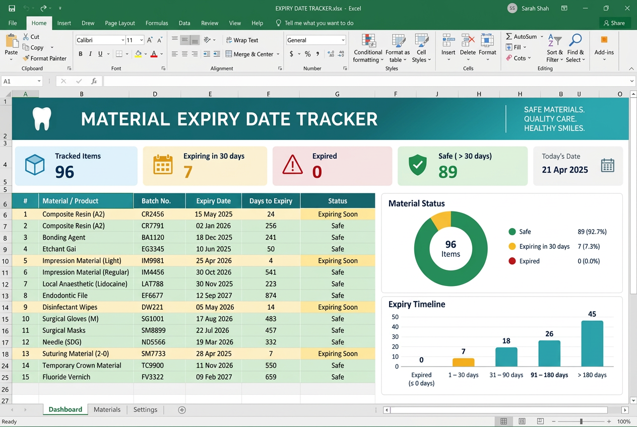Expiry Date Tracker preview